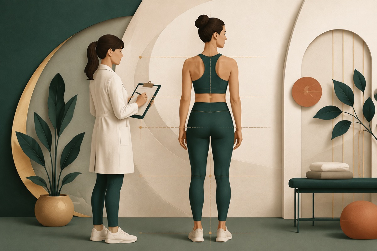 Ilustração médica sobre harmonização glútea